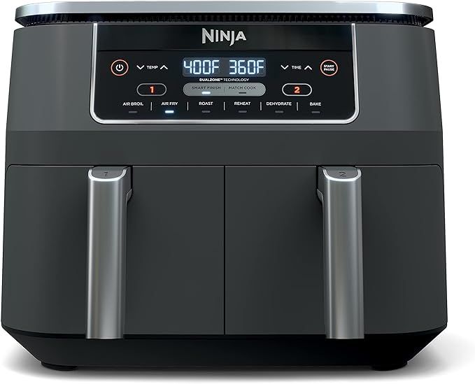 Ninja Foodi 6-in-1 8-qt. (7.6L) 2-Basket Air Fryer DualZone Technology, Match Cook & Smart Finish... | Amazon (CA)