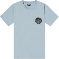 Stussy Men's Worldwide Dot T-Shirt in Steel, Size Small | END. Clothing | End Clothing (US & RoW)