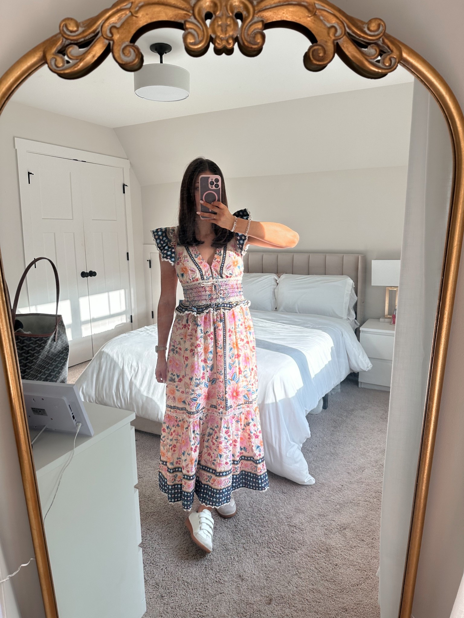 Farm Rio spring dress for a little ootd 🌷

#LTKShoeCrush #LTKStyleTip #LTKSeasonal