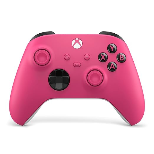 Xbox Wireless Gaming Controller | Deep Pink | Console, PC, & Cloud Devices | Textured Grip | Wire... | Amazon (US)