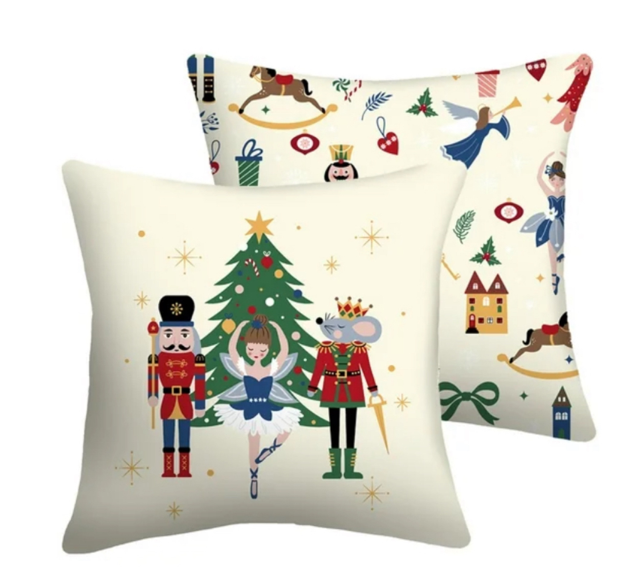 Only $5 for the pillow not the cover!!  #christmaspillow #nutcracker #afforable #christmasdecor

#LTKSeasonal #LTKHome #LTKHoliday