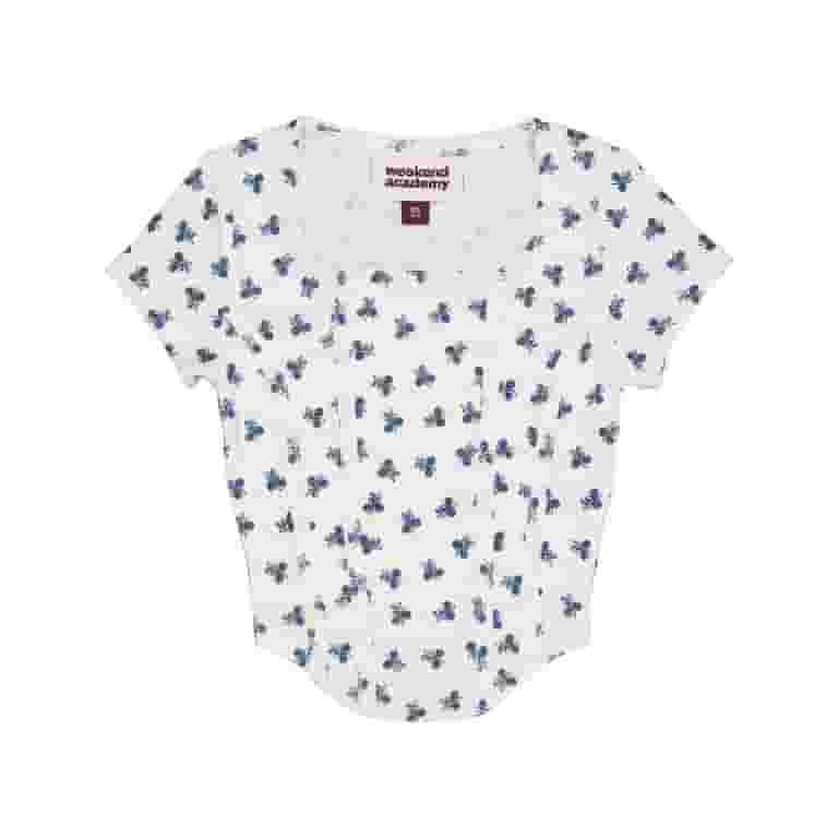 Weekend Academy Girls Corset Top with Short Sleeves, Sizes 4-18 | Walmart (US)