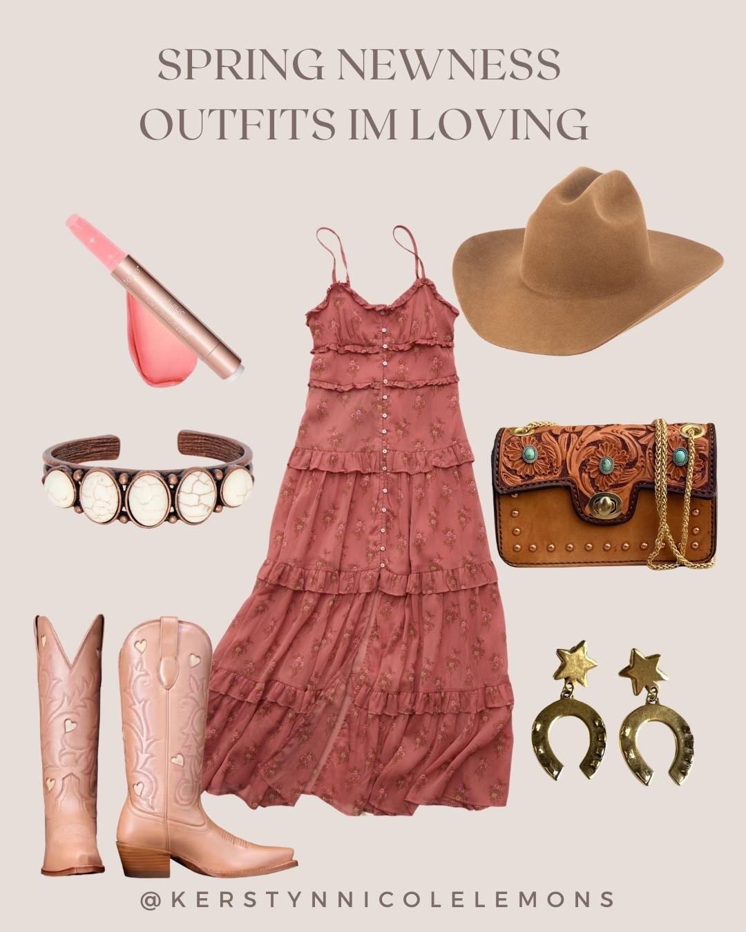 Country concert season is HERE and this dress is THE Nashville OOTD 🤠✨@American Eagle Outfitters 

Spring 2026 is leaning all the way into western-boho energy and this one checks every box — lightweight, feminine, and perfect for twirling under the stage lights. It’s giving Ella Langley concert, Broadway in Nashville, summer country festival, and girls’ trip to Tennessee all in one 🤍

Style it with cowgirl boots + layered jewelry for that effortless coastal cowgirl vibe, or throw on a denim jacket for cooler nights. This is one of those throw-on-and-go dresses that still makes a statement.

Saving this for:
• Country concerts
• Nashville bachelorette trips
• Rodeos + festivals
• Spring break
• Summer date nights

⸻
#CountryConcertOutfit #NashvilleOOTD #EllaLangley #WesternStyle #BohoDress #Spring2026Trends #ConcertSeason #CoastalCowgirl #CountryGirlStyle #FestivalOutfit #RodeoOutfit #CowgirlStyle #NashvilleStyle #SpringDress #SummerConcert #LTKStyle #LTKFashion #WesternBoho #GirlsTripOutfit #BroadwayNashville

#LTKootd #LTKgrwm #LTKSeasonal