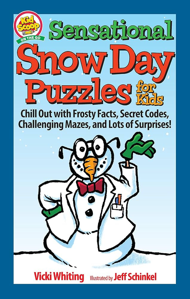 Sensational Snow Day Puzzles for Kids: Chill Out with Frosty Facts, Secret Codes, Challenging Maz... | Amazon (US)