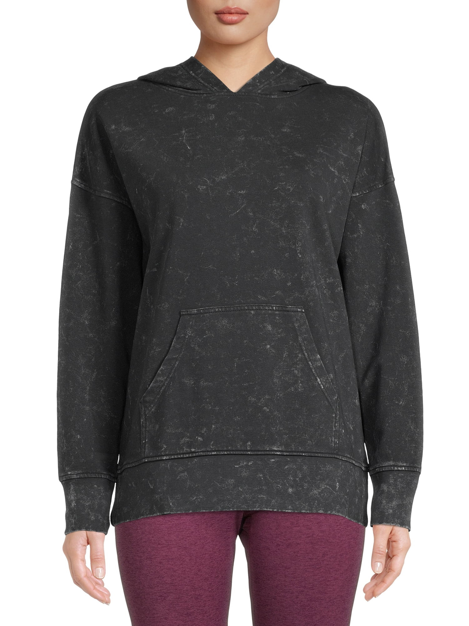 Avia Women’s Acid Wash Hoodie | Walmart (US)