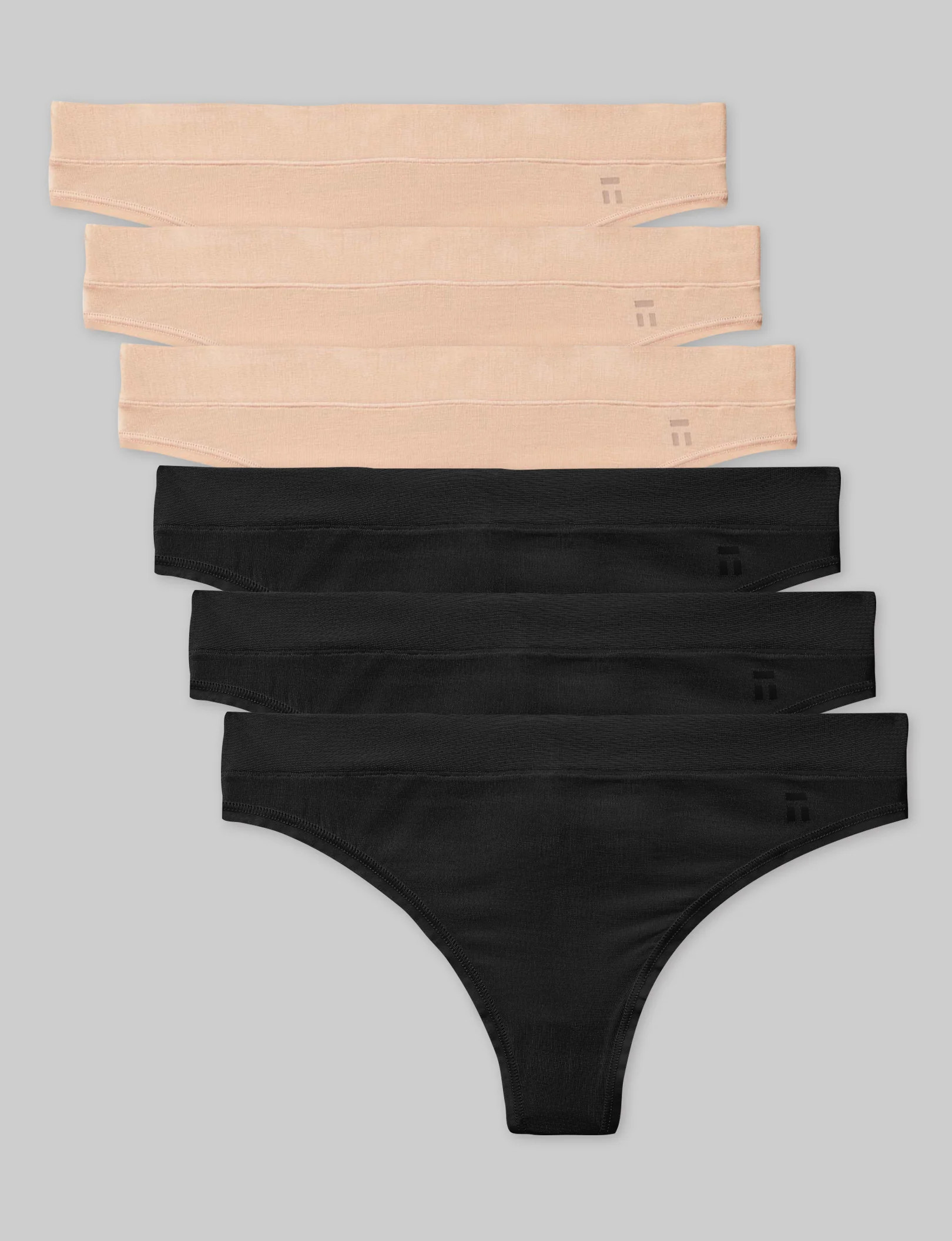 Women's Second Skin Thong (6-Pack) | Tommy John