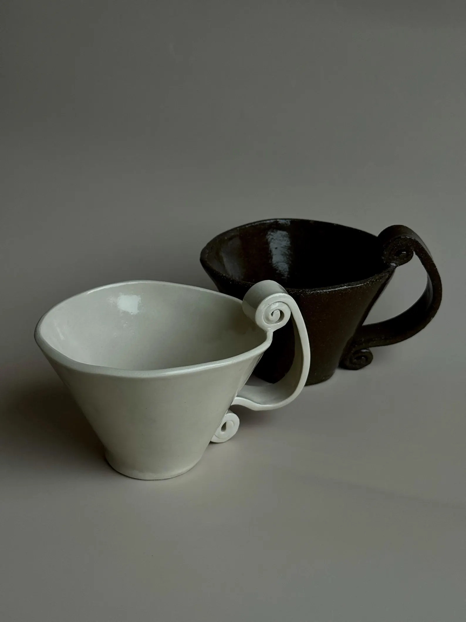 Ceramic Scroll Mug Inspired by French Architecture - Etsy | Etsy (US)