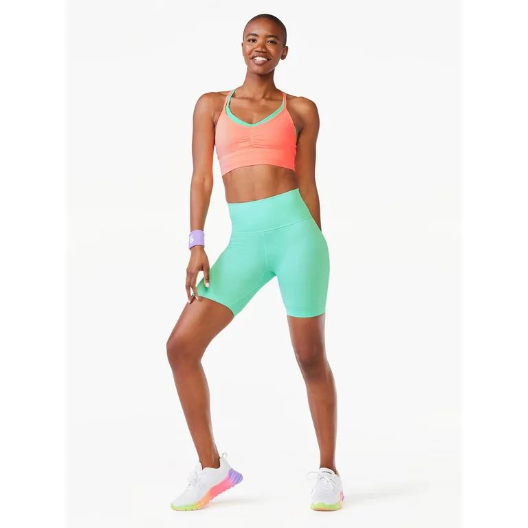 Love & Sports Women's Seamless Bike Shorts, Sizes XS-2XL | Walmart (US)