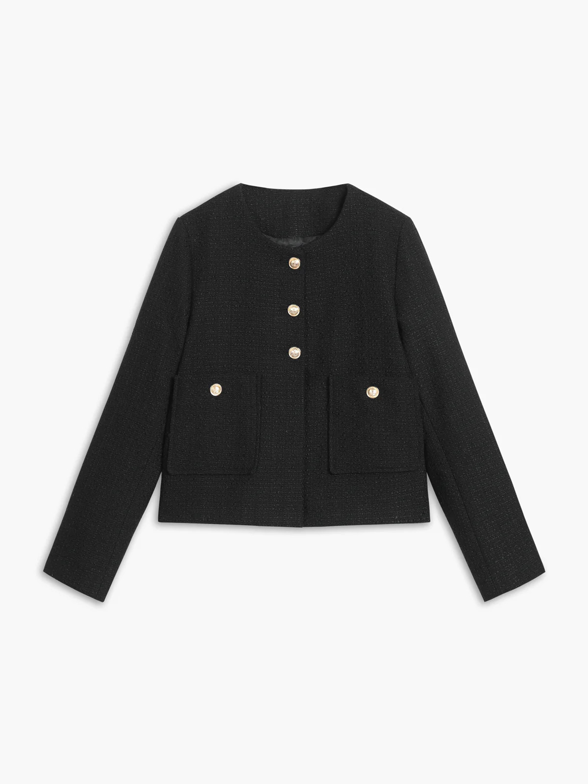 Old Money Aesthetics Tweed Blazer | Commense