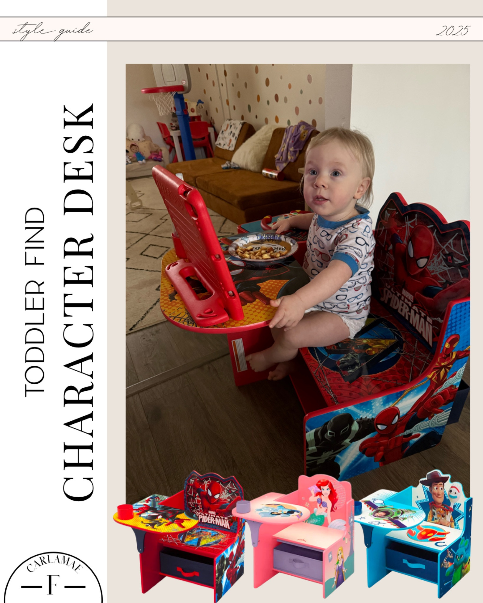 Toddler desk! Spiderman desk, Spiderman toys, character toys for toddlers, toddler gifts, gifts for kids, gifts for toddlers 

#LTKKids #LTKHome