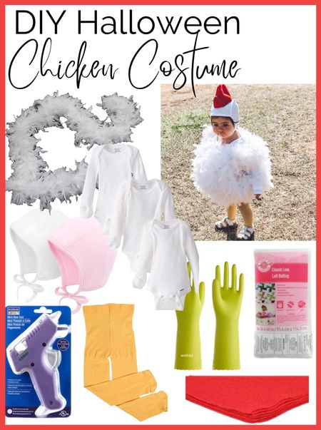 DIY Halloween costume 

Fluffy chicken costume I made for my daughter. I wrote a blog post on my blog: www.meatballmom.com - just search ‘diy’ or ‘costume’ for what I did. 

I got items from Amazon and a craft store- but I tried to link up most things that could be purchased online.  

I used a hot glue gun, safety pins, and a travel sewing kit - minimal sewing skills needed.  





Halloween , Halloween costume , #ltkhalloween , kids costume , diy Halloween 

Follow my shop @meatball.mom on the @shop.LTK app to shop this post and get my exclusive app-only content!

#liketkit #LTKunder50 #LTKkids #LTKSeasonal


#LTKSeasonal #LTKkids #LTKHalloween