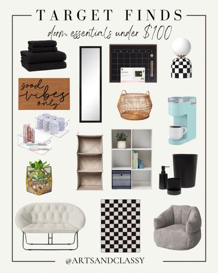 Heading off to college? These dorm room essentials will make the transition easier with style without breaking the bank! From dorm furniture to decor, storage and organization finds, here’s everything you need for your college era!


#LTKU #LTKFindsUnder100 #LTKHome