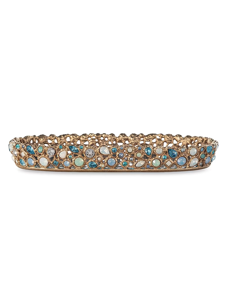 Brocade Bejeweled Tray | Saks Fifth Avenue