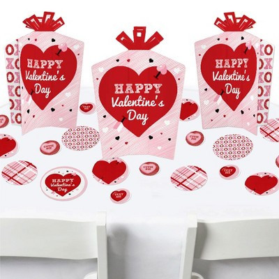 Big Dot of Happiness Conversation Hearts - Valentine’s Day Party Decor and Confetti - Terrific Table Centerpiece Kit - Set of 30 | Target
