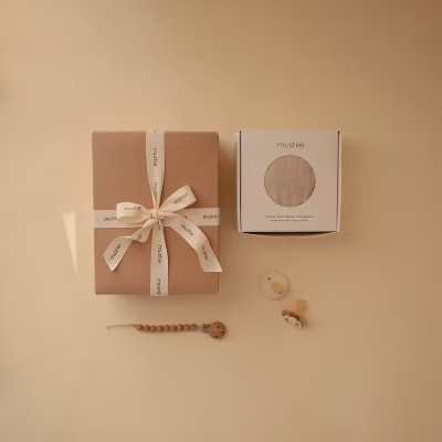 Mushie Newborn Gift Set (Mini) | $48 Value | Target