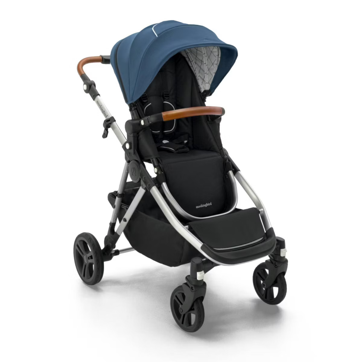 Mockingbird Single-To-Double Stroller 2.0 - Sea Windowpane | Target