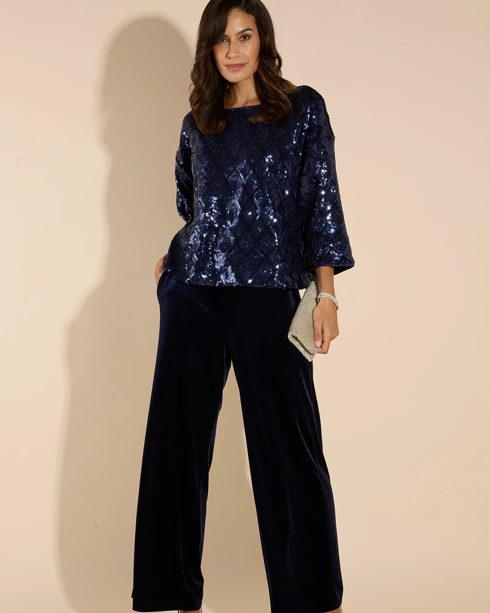 Nicolette Pant - Stretch Velvet | Jude Connally