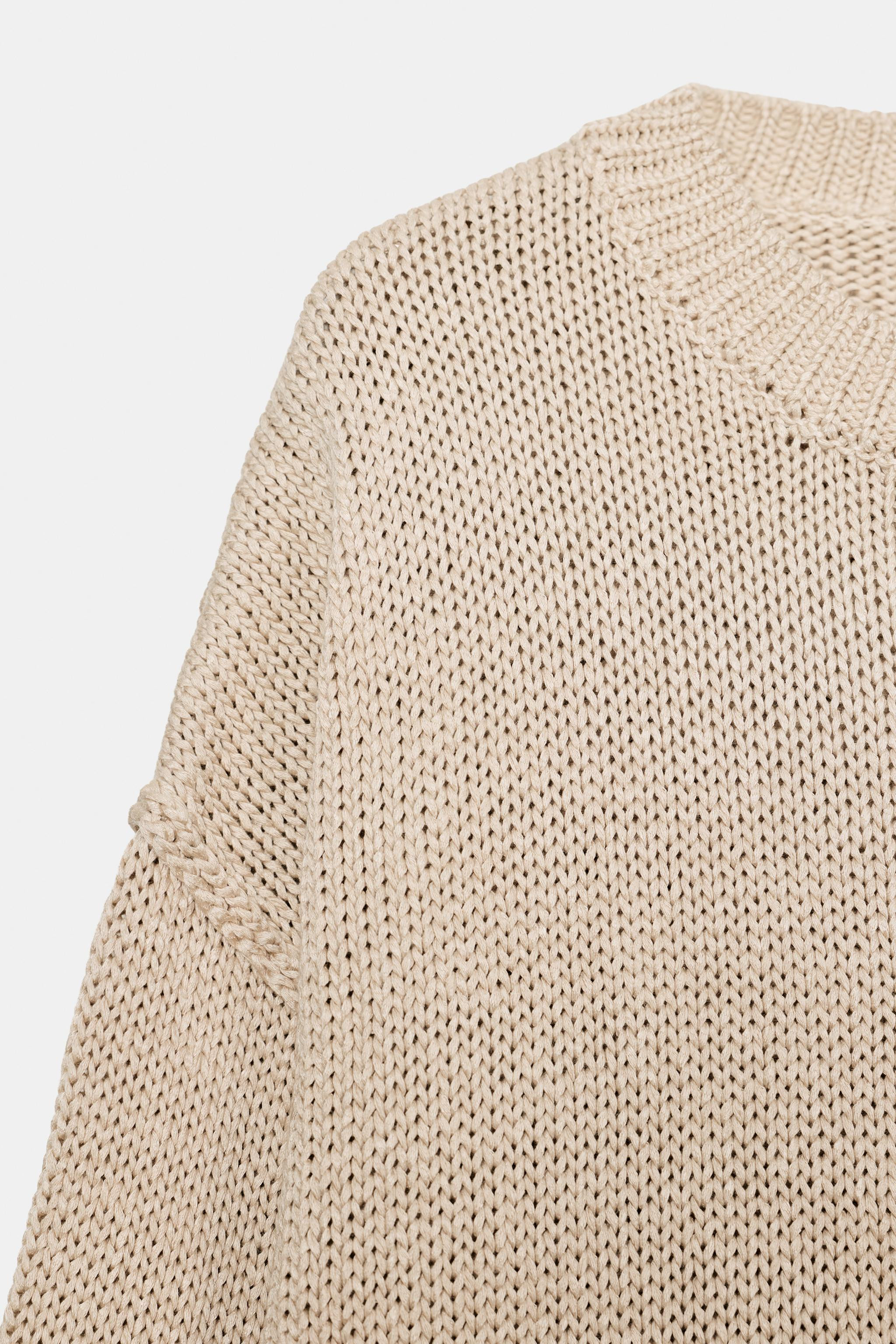 CHUNKY KNIT JUMPER | Zara US
