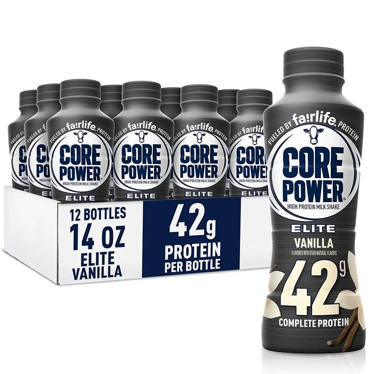 Fairlife Core Power Elite High Protein Shake (42g), Vanilla, Ready To Drink for Workout Recovery,... | Walmart (US)