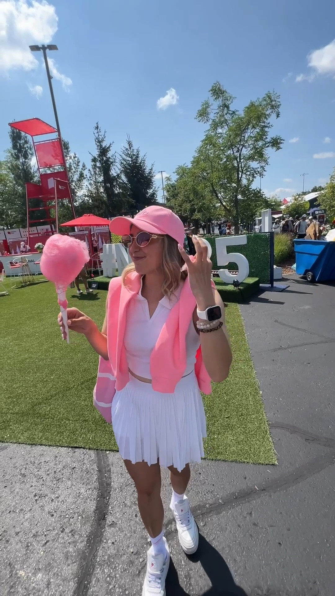 Pink and white tennis core has arrived! 💭💕

#LTKStyleTip #LTKSeasonal #LTKActive