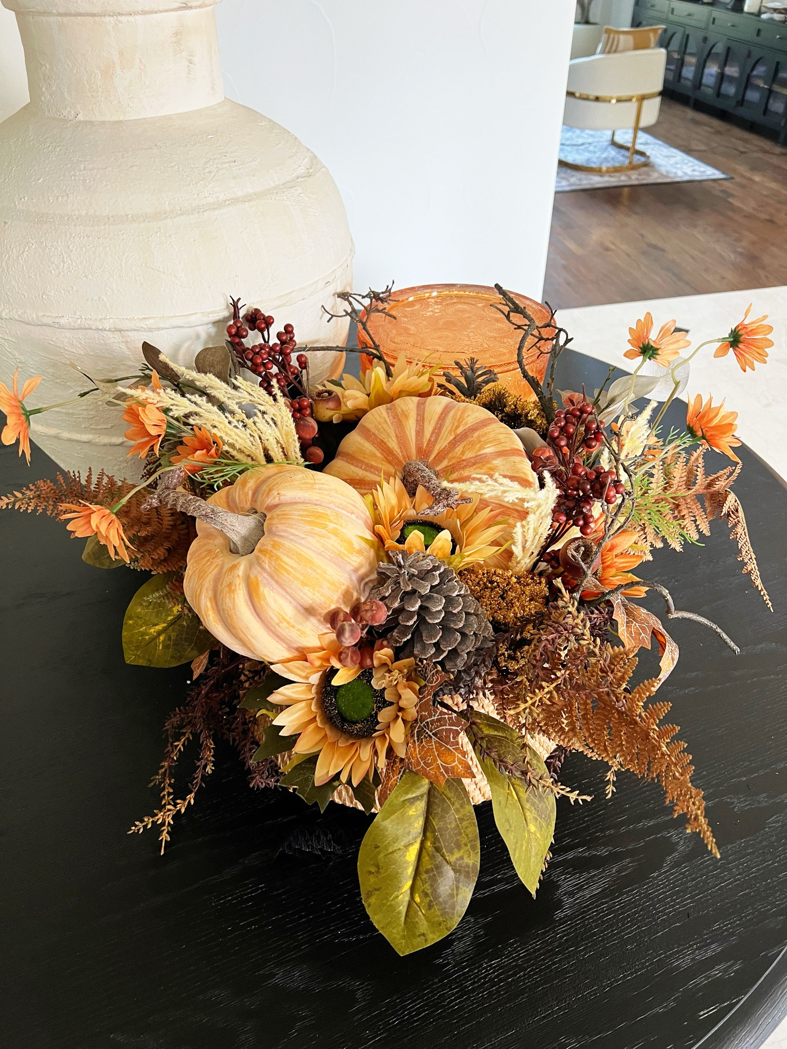 
Ready for fall to make its entry!🍂 Making my entryway table cute and cozy with decor from @wayfair! #wayfairpartner I found so many gorgeous, high-quality pieces! Perfect for fall, and can be styled for Halloween as well! Everything is linked in my LTK! 

Comment SHOP below to receive a DM with the link to shop this post on my LTK ⬇ https://liketk.it/4N9Y1


#wayfair
#falldecor
#decoratewithme
 #ltkhome #ltkxwayfair #ltkseasonal

#LTKHome #LTKxWayfair