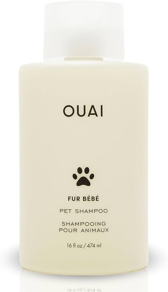 OUAI Fur Bébé Pet Shampoo, Mercer Street Scent - Dog Shampoo and Coat Wash for Hydrating, Clean... | Amazon (US)