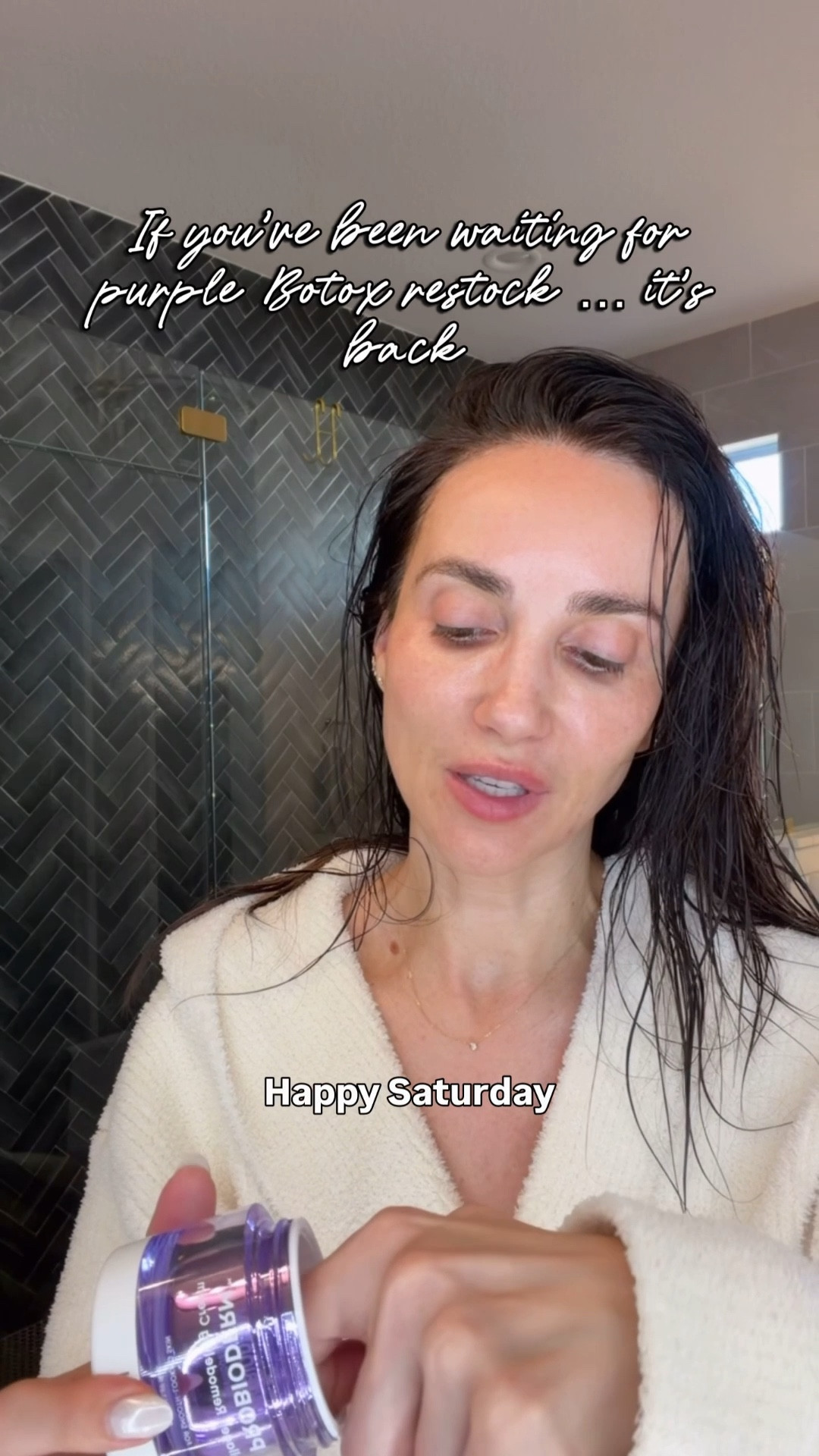 Have you tried purple b.tox cream? It went viral last year and sold out immediately. Well it’s BACK 🚨 It’s this really rich cream , amazing for overnight hydration. There is also a daytime version: the collagen cream, which is lighter in texture , absorbs fast ,and it’s so hydrating . Leaves my skin super glowy, both available on Amazon and up to 40% off @bioheal.boh_official #ad #biohealboh #protighteningcream  #nanocellcollagencream

#LTKgrwm #LTKBeauty #LTKOver40