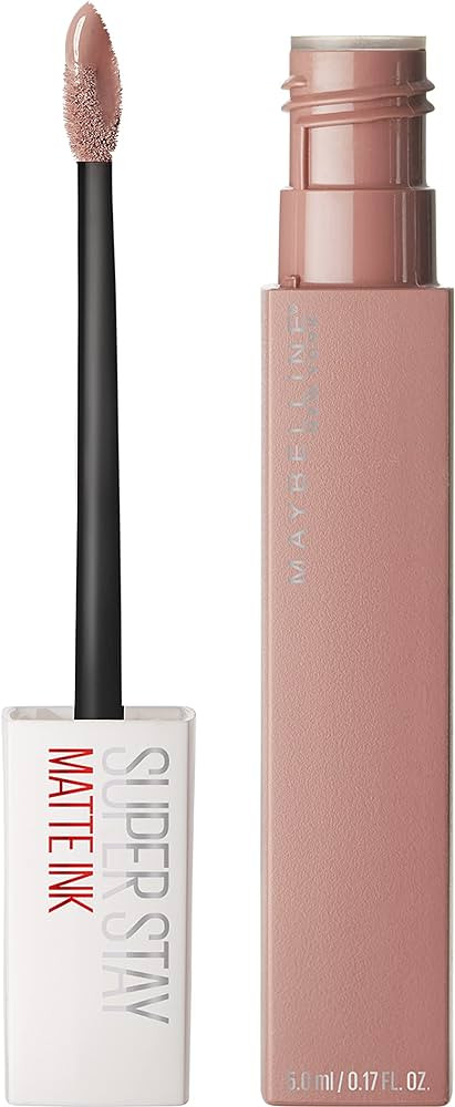 Amazon.com: Maybelline Super Stay Matte Ink Liquid Lipstick Makeup, Long Lasting High Impact Colo... | Amazon (US)