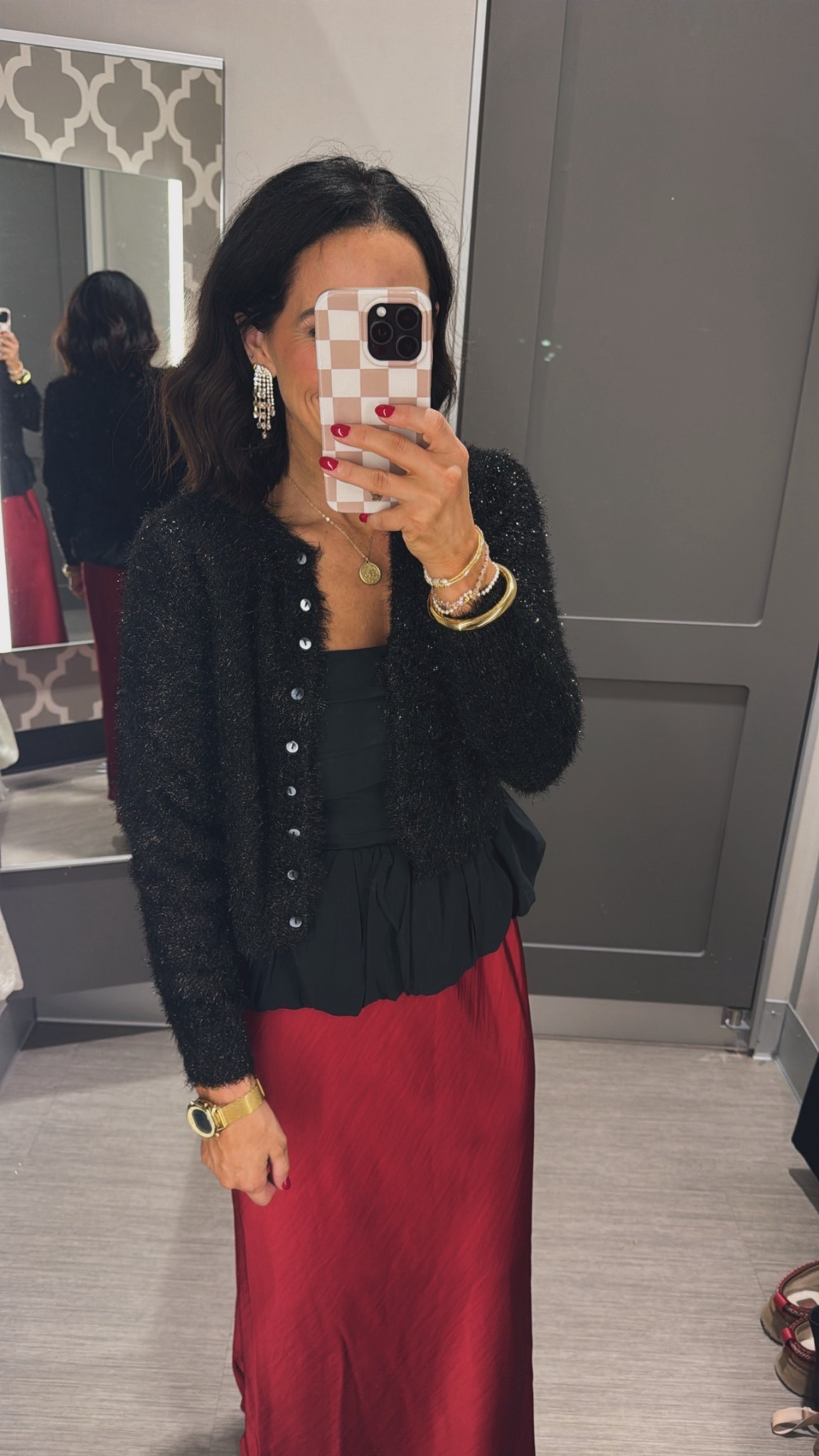 Christmas party outfit inspo perfect for a work holiday party! Aprilwilks VintagePickin women’s holiday fashion finds women’s work Christmas party outfit ideas winter fashion finds women’s holiday outfit Christmas party outfit ideas target new arrivals viral target satin skirt 

#LTKHoliday #LTKootd #LTKPetite

#LTKHoliday #LTKootd #LTKSeasonal