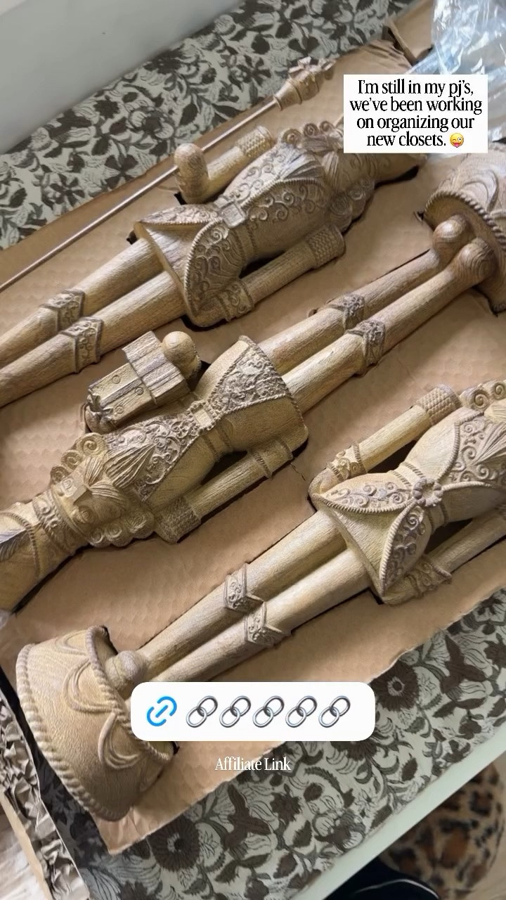 I’m still in my pj’s, we’ve been working on organizing our new closets. 😜 these nutcracker from Sam’s are incredible! The most perfect Christmas decor! ￼

#LTKSeasonal #LTKHome #LTKSaleAlert