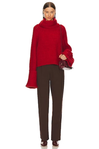 Idriya Sweater in Red | Revolve Clothing (Global)