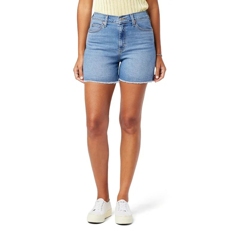 Signature By Levi Strauss & Co Women Heritage High Rise 3" Shorts | Walmart (US)
