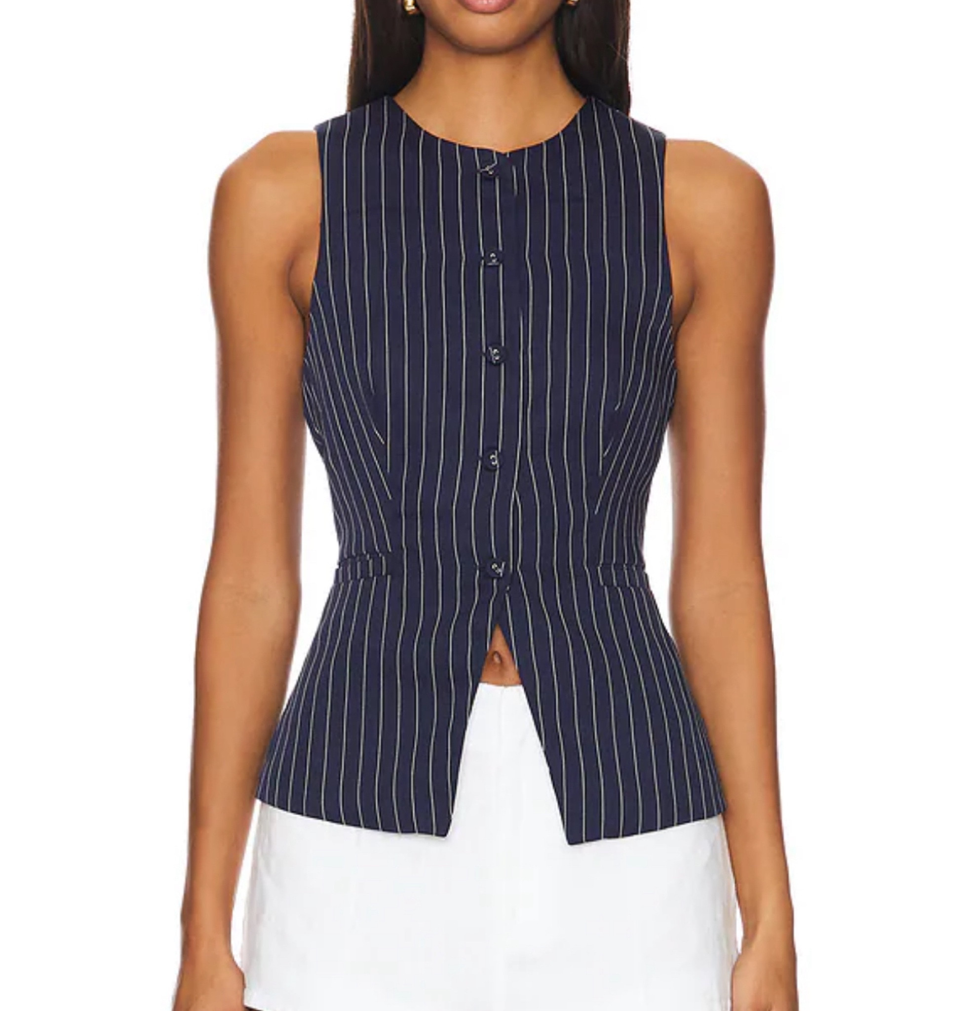 Lovely pinstripe vest, perfect for summer or fall! 

Revolve find, Casual outfit, outfit ideas, elegant style, minimal style, fashion inspo, neutral style, Amazon fashion, Amazon finds, ootd, basics, street style, neutral outfits, summer outfit, summer style, summer fashion, summer outfits, styling ideas, what to wear, chic style, outfit inspo, simple outfits

#LTKStyleTip #LTKFindsUnder100 #LTKSeasonal