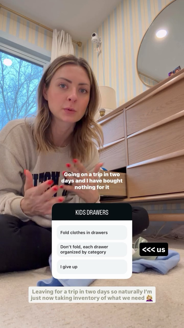 Leaving for a trip in two days so naturally I’m just now taking inventory of what we need 🤦🏼‍♀️ <<< us