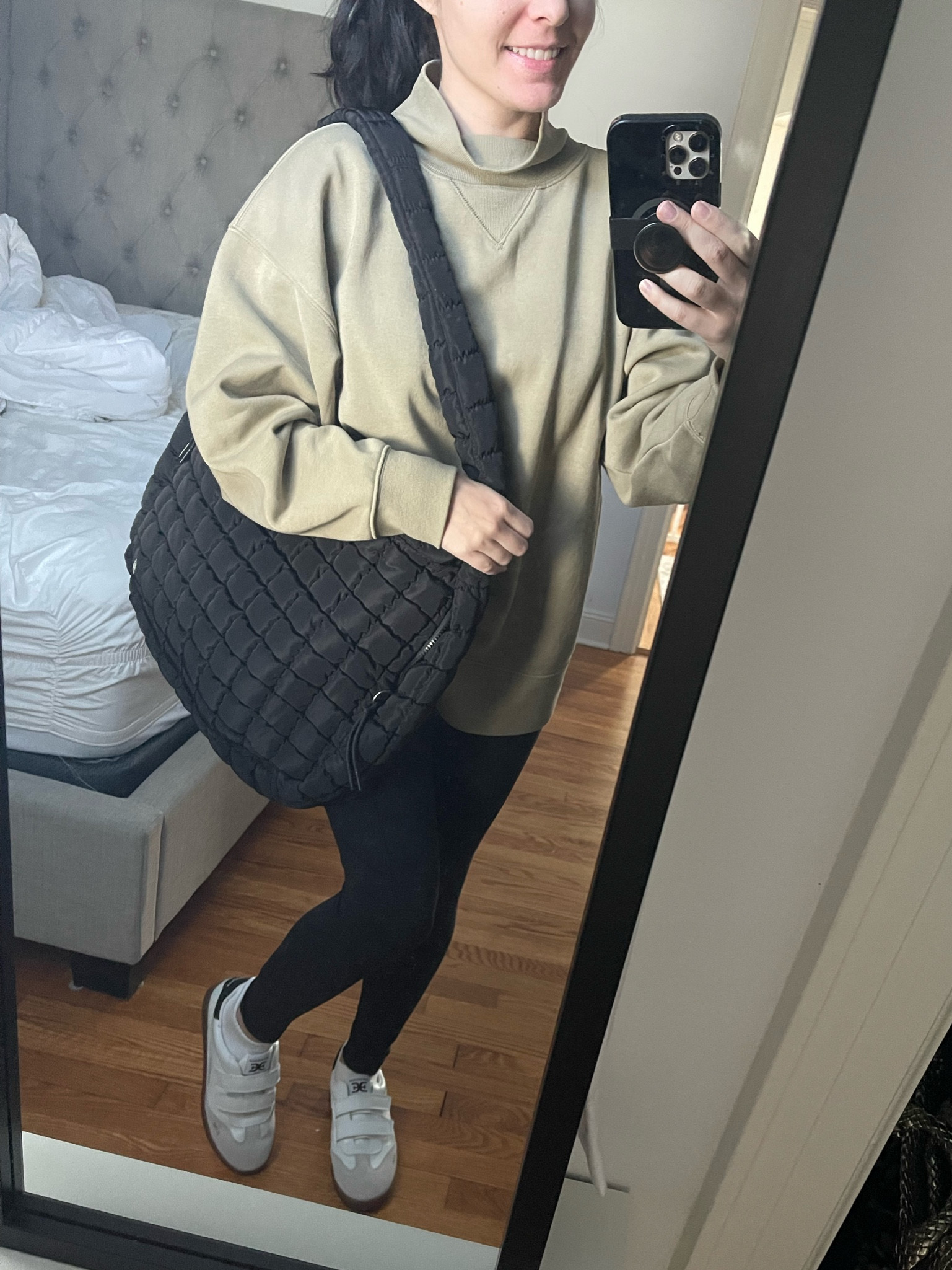 OOTD 
errands outfit
School drop off outfit
Free people quilted bag
Crossbody bag
Shoulder bag
Butterluxe leggings
Amazon leggings
Sam Edelman sneakers
Target turtleneck sweatshirtt

#LTKFindsUnder50 #LTKShoeCrush #LTKSaleAlert