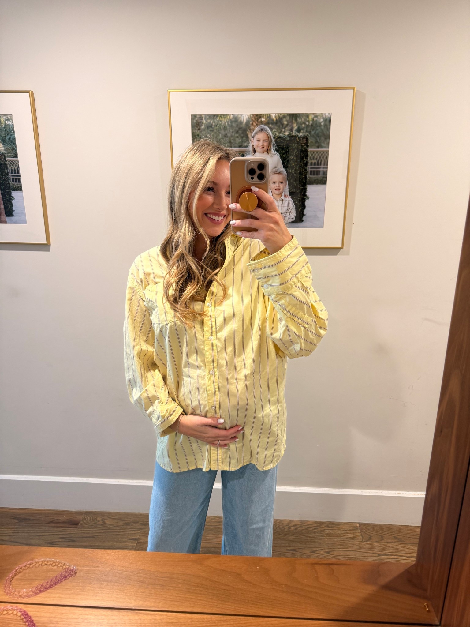My mom outfit of the day! Both pieces of rented from nuuly but I found the links 🥰 

Maternity looks // mom style // maternity jeans // comfy maternity outfits 

#LTKSeasonal #LTKStyleTip