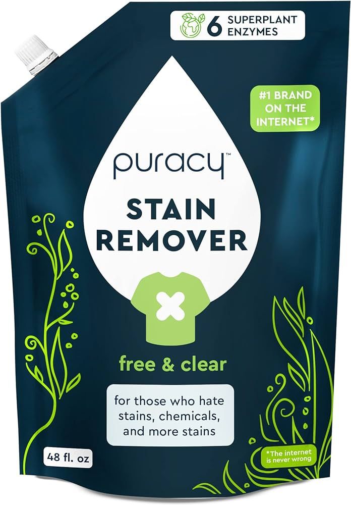 Puracy Laundry Stain Remover Refill - Perfect Laundry, Pure Ingredients - with 6 SuperPlant Enzym... | Amazon (US)