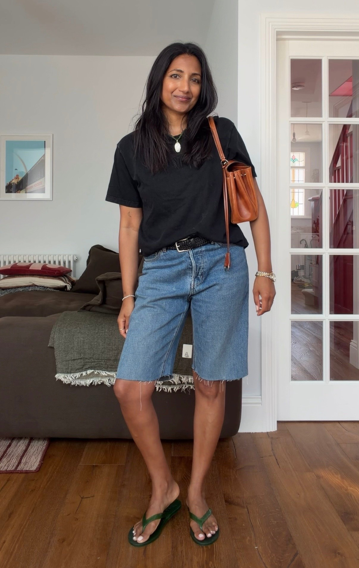 Black T-Shirt + Denim + FlipFlops + Necklace

#LTKsummer #LTKuk #LTKstyletip
