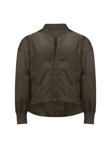 Lightweight Hem-Cinch Bomber Jacket | Lululemon (US)