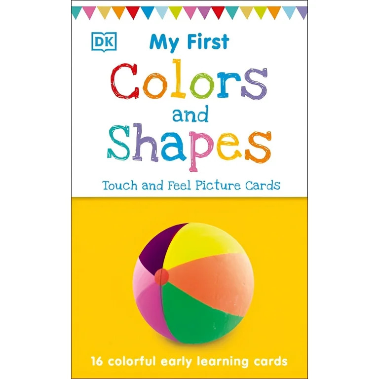 My First Board Books: My First Touch and Feel Picture Cards: Colors and Shapes (Cards) - Walmart.... | Walmart (US)