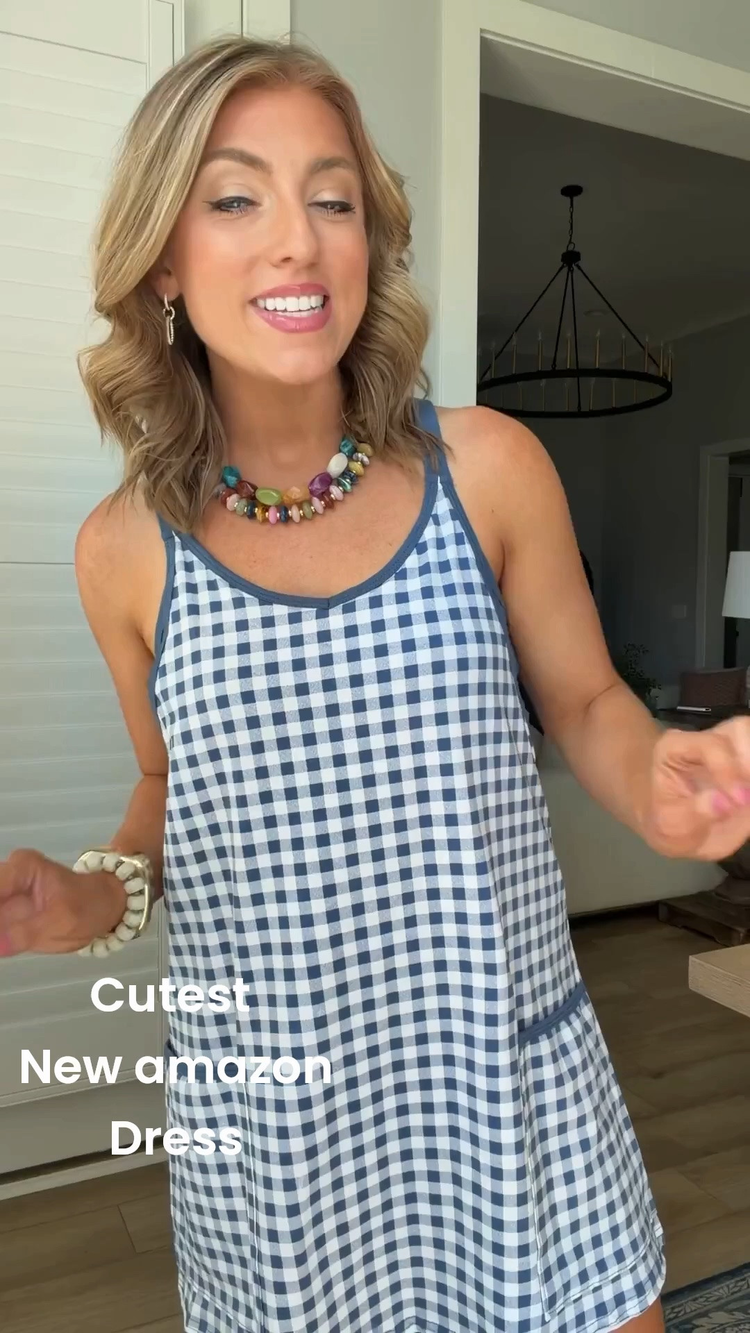 The cutest Amazon dress just arrived and I’m obsessed! 💙 This blue gingham print gives classic summer style, while the relaxed fit and oversized pockets make it one of those dresses you’ll reach for over and over. Perfect for vacations, brunch, farmers markets, beach weekends, or just staying cool on hot summer days.

Comfortable, flattering, and easy to throw on with sandals or sneakers… exactly what I want this time of year! ☀️

#amazonfashion #amazonfinds #amazondress #summerdress #ginghamdress #casualstyle #amazonstyle #summerfashion #vacationoutfit #beachstyle #everydaystyle #affordablefashion #amazonmusthaves #ootd #momstyle #amazonoutfit #styleonabudget #fashionfinds #summeroutfit #amazonclothing

#LTKootd #LTKPetite #LTKActive