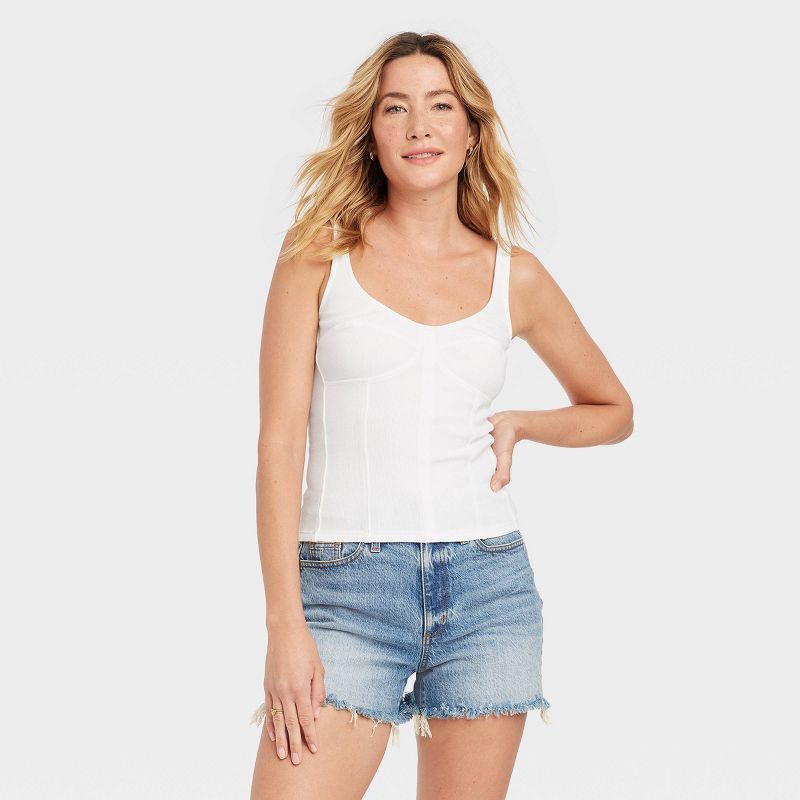 Women's Corset Tank - Universal Thread™ | Target