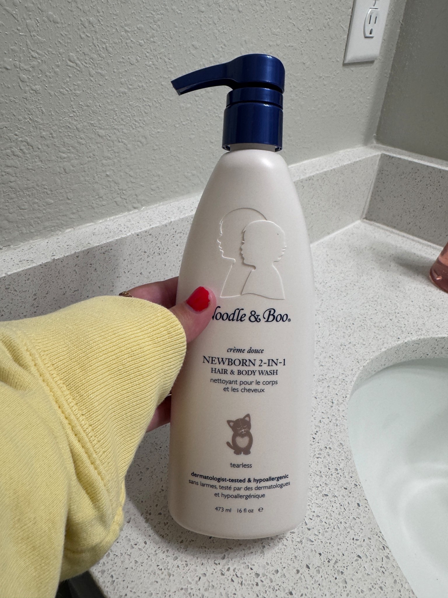 Bathtime essential 🌙✨ This Noodle & Boo 2-in-1 newborn wash is so gentle, tear-free, and hypoallergenic — perfect for keeping baby’s skin soft and happy without irritation. A mama-approved staple we always keep on hand 💛 

#LTKFamily #LTKFindsUnder50 #LTKBaby