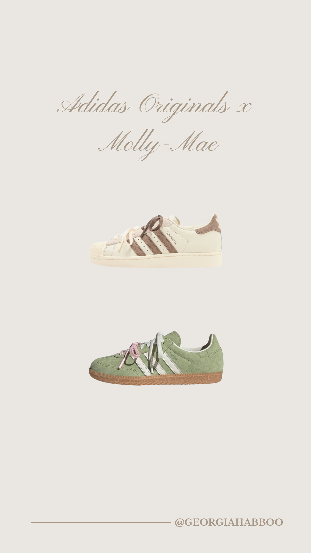 Adidas Originals X Molly Mae Collab! Obsessed  

 #LTKspring #LTKgiftguide #LTKshoes
