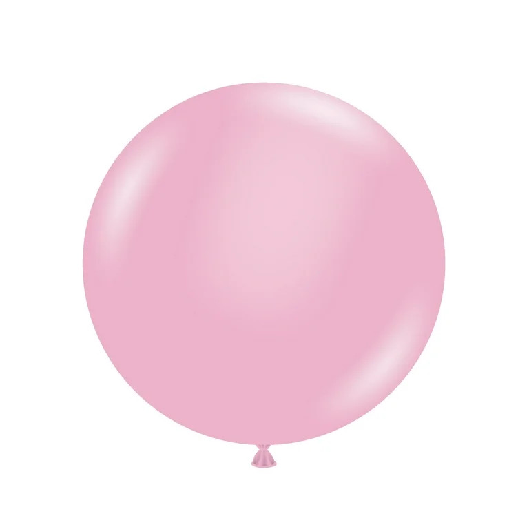 Tuf-Tex 17" Pink Latex Balloons (50 ct) - Walmart.com | Walmart (US)