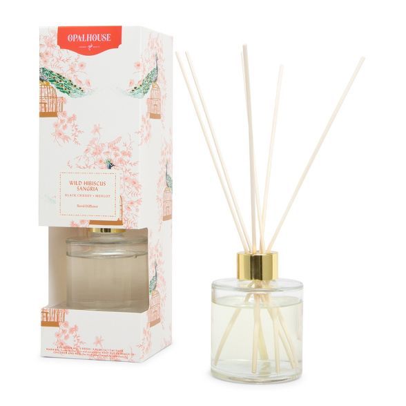 4 fl oz Oil Diffuser Wild Hibiscus Sangria - Floral Collection - Opalhouse™ | Target