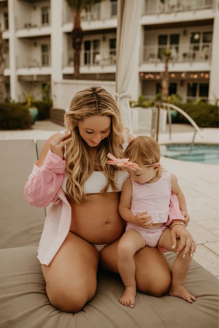 Walmart bikini in XL, 30 weeks pregnant. Junior sizes so size up 2 from normal if in third trimester 

Blouse in 2XL, sized up for an oversized coverup fit

Stella’s bikini and bow are Amazon

Amazon fashion. Walmart fashion  

#LTKkids #LTKfamily #LTKbump