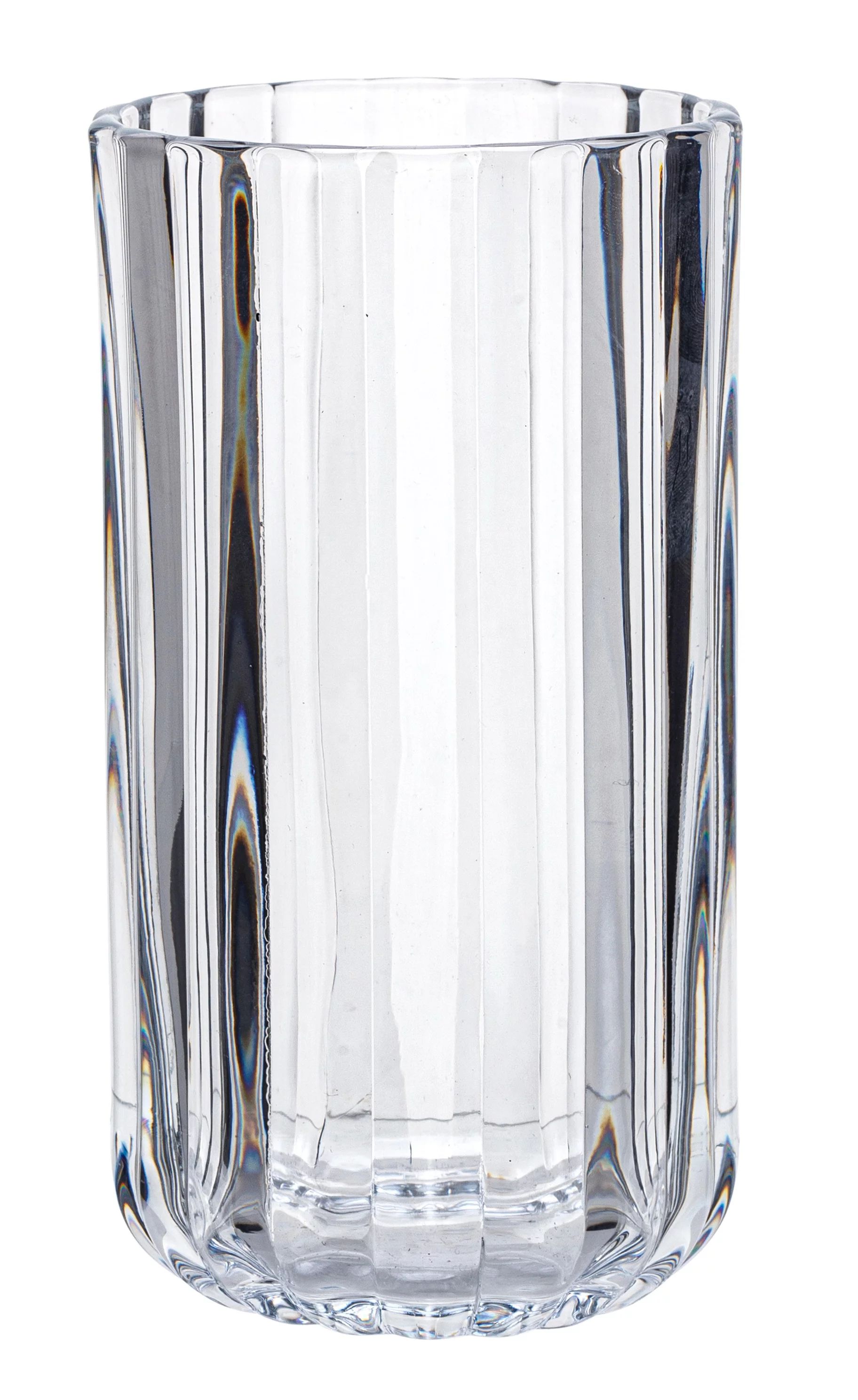 Better Homes & Gardens Clear Fluted Tumbler Glass - Walmart.com | Walmart (US)