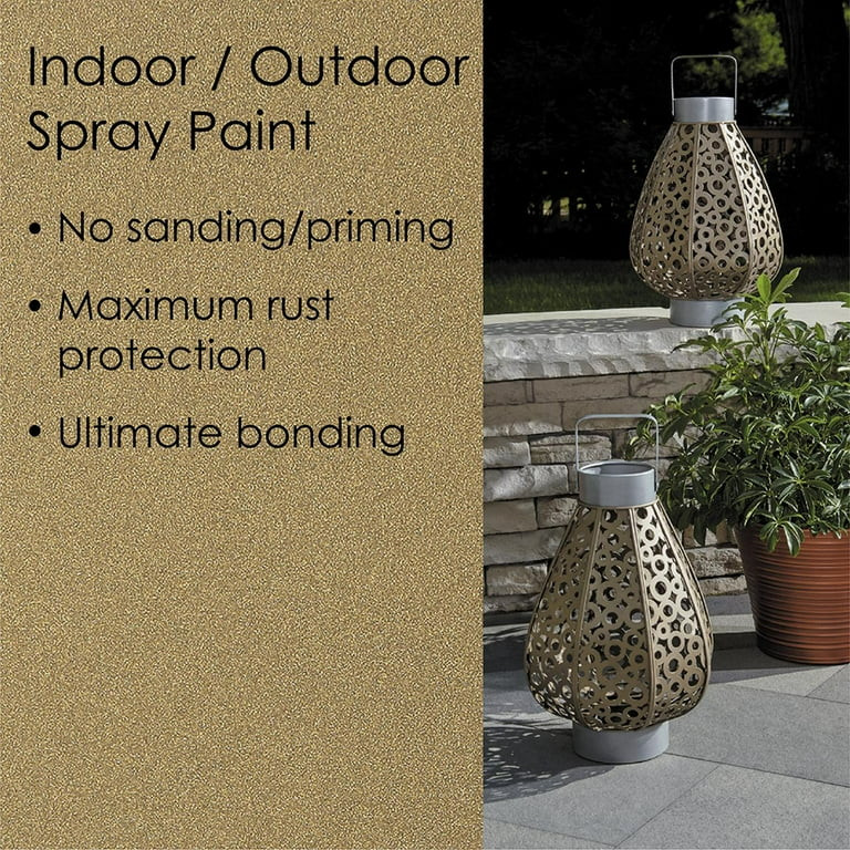 Krylon K02770007 Krylon Fusion All-In-One Metallic Gold Metallic 12 oz Spray Paint, Multi-Surface... | Walmart (US)