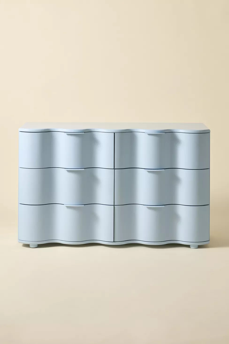 Aria 6-Drawer Short Squiggle Dresser | Urban Outfitters (US and RoW)